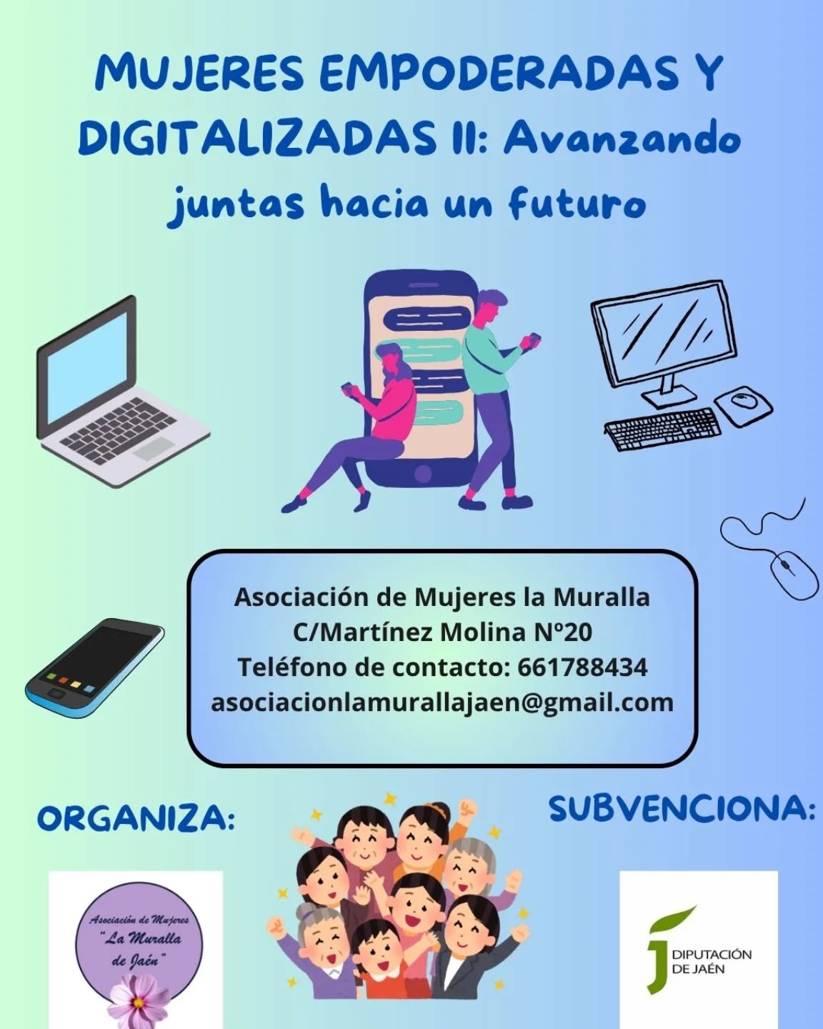 "Mujeres Empoderadas y Digitalizadas II: Avanzando Juntas hacia un Futuro."
